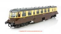 19401 Heljan AEC Railcar number 29 in GWR Chocolate and Cream Livery with dark roof